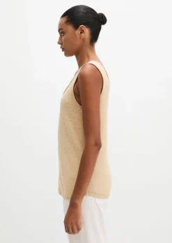 Top regular aus Slub-Jersey
