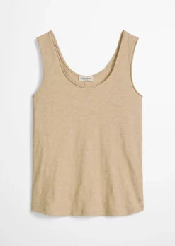 Top regular aus Slub-Jersey