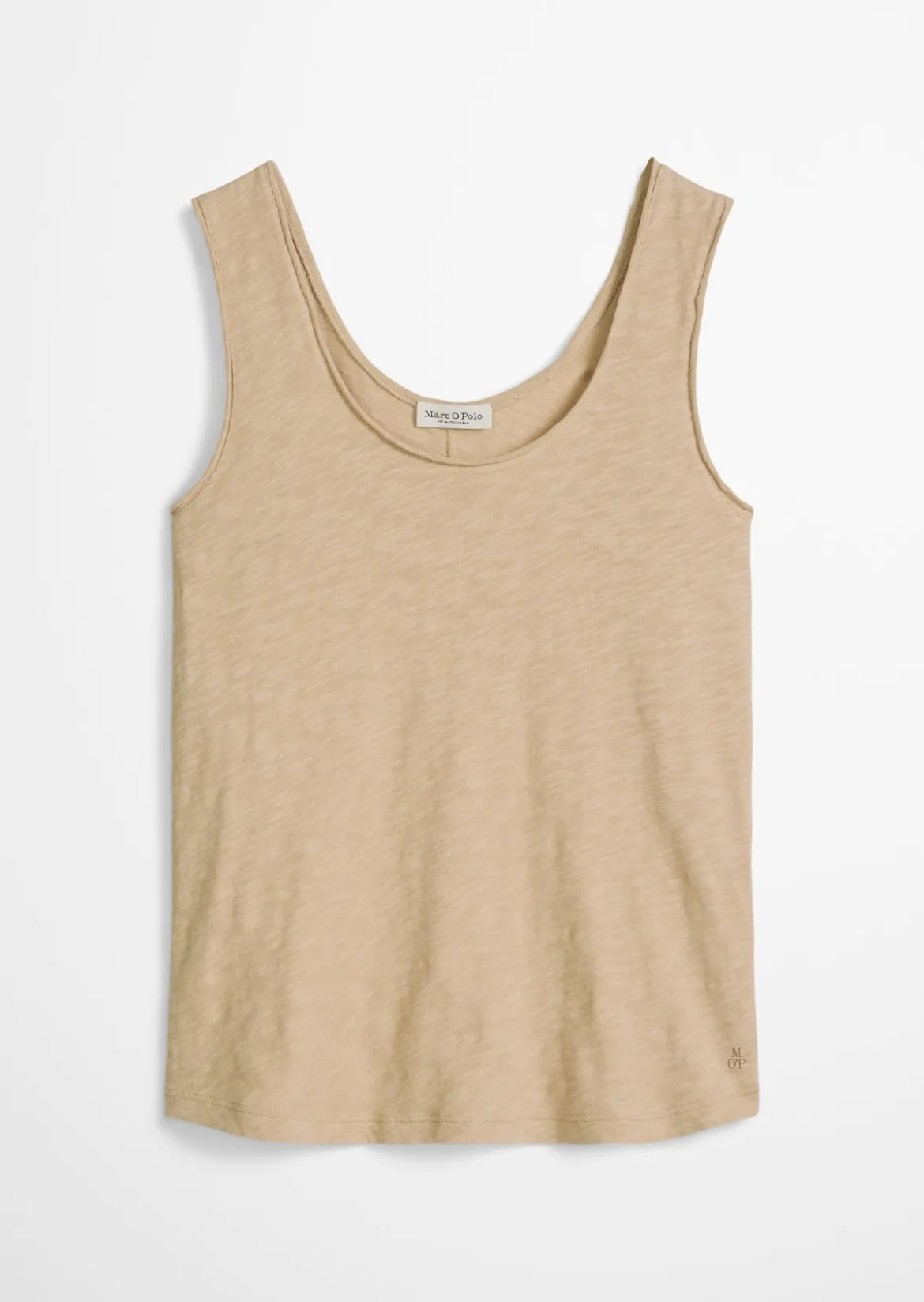 Top regular aus Slub-Jersey