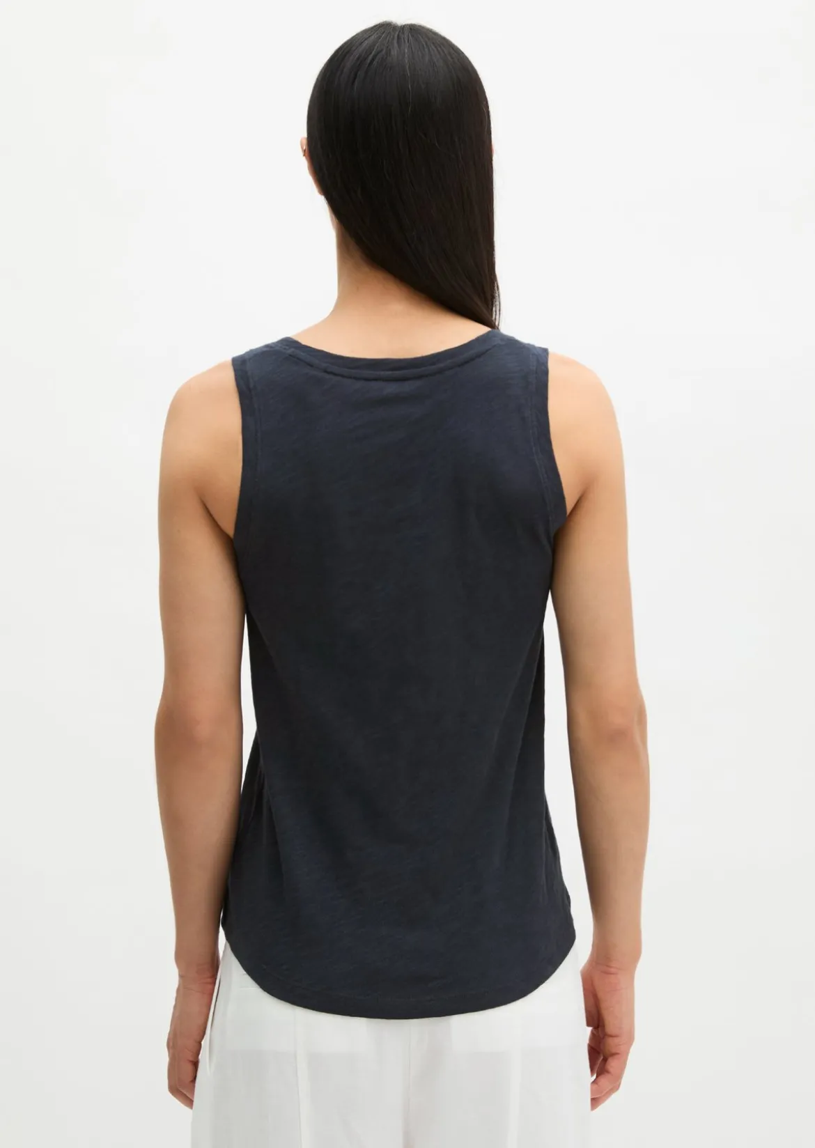 Top regular aus Slub-Jersey