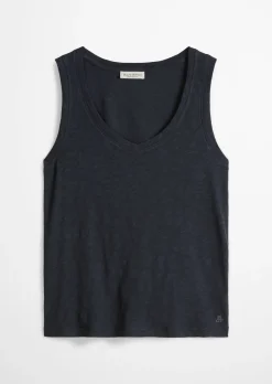 Top regular aus Slub-Jersey