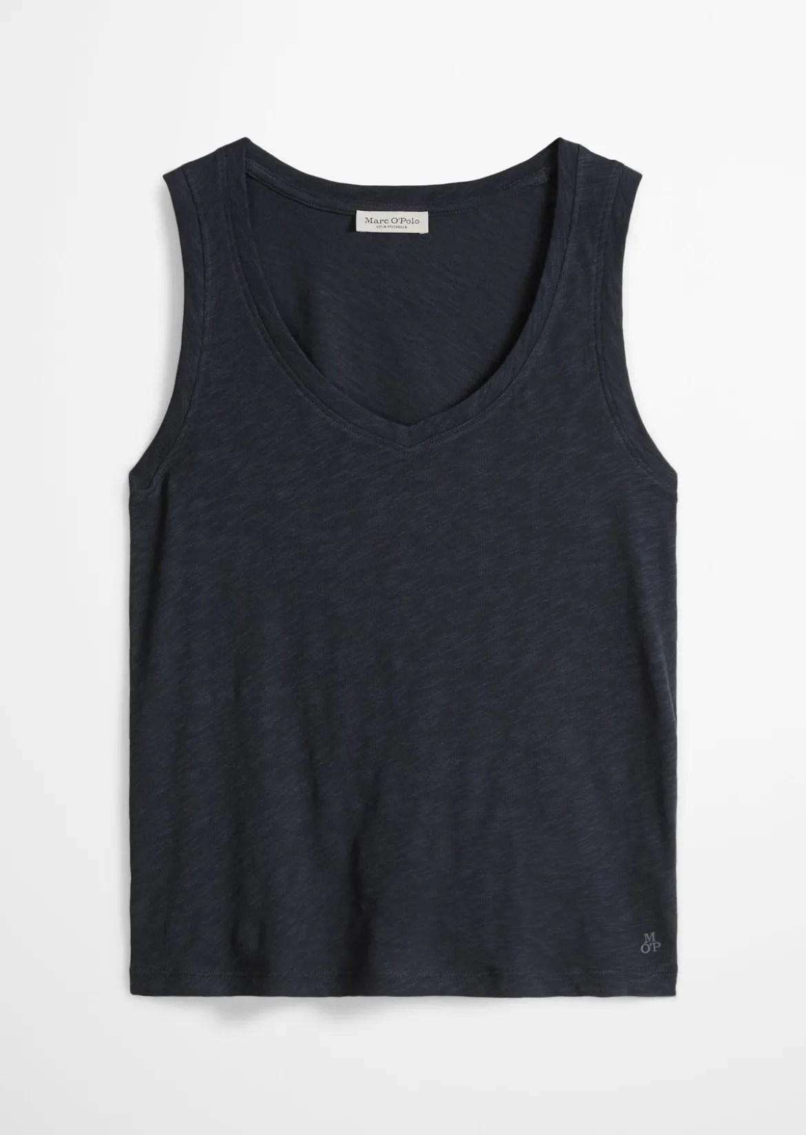 Top regular aus Slub-Jersey