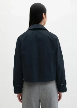 Trenchjacke relaxed aus Organic Cotton-Twill