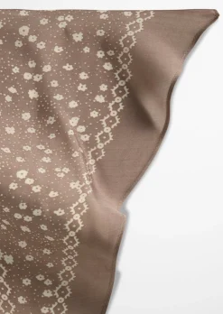 Triangel-Tuch aus Modal-Baumwolle-Mix
