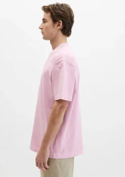 T-Shirt loose aus schwerem Bio-Baumwoll-Jersey