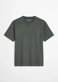 T-Shirt loose aus schwerem Bio-Baumwoll-Jersey