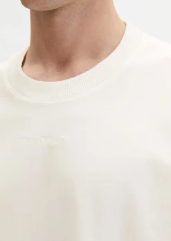 T-Shirt loose aus schwerem Bio-Baumwoll-Jersey