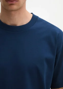 T-Shirt loose aus schwerem Bio-Baumwoll-Jersey
