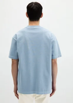 T-Shirt loose aus schwerem Bio-Baumwoll-Jersey