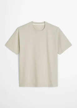 T-Shirt loose aus schwerem Bio-Baumwoll-Jersey