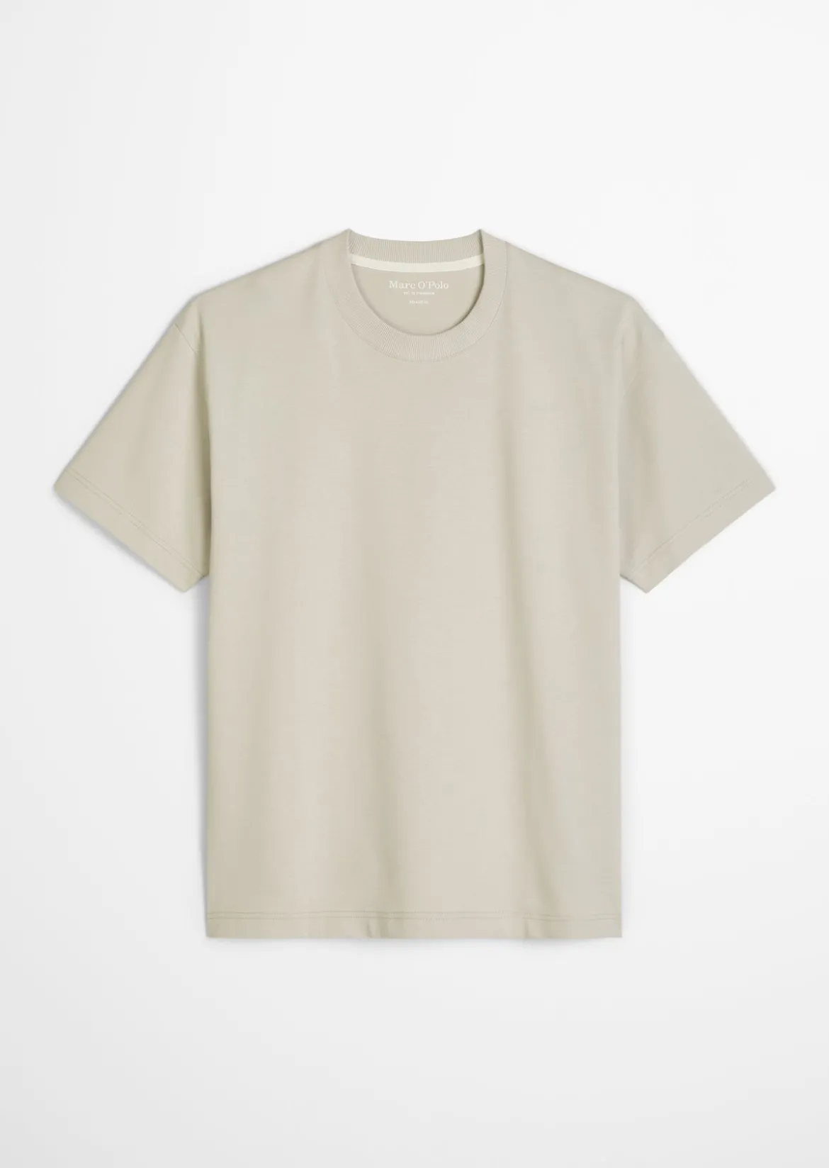 T-Shirt loose aus schwerem Bio-Baumwoll-Jersey