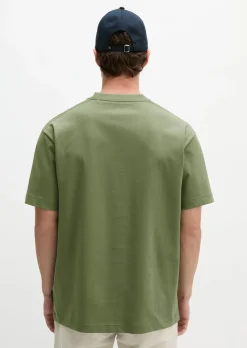 T-Shirt loose aus schwerem Bio-Baumwoll-Jersey