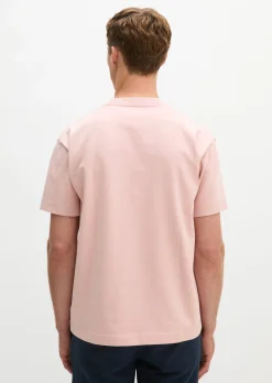 T-Shirt loose aus schwerem Bio-Baumwoll-Jersey