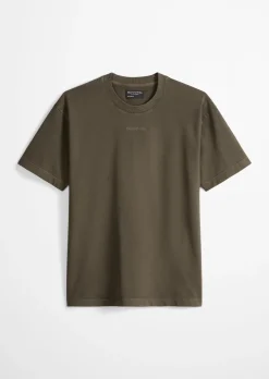 T-Shirt loose aus schwerem Bio-Baumwoll-Jersey
