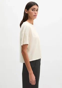 T-Shirt loose aus weichem Single Jersey