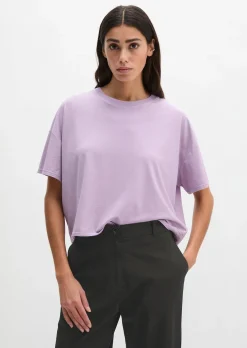 T-Shirt loose aus weichem Single Jersey