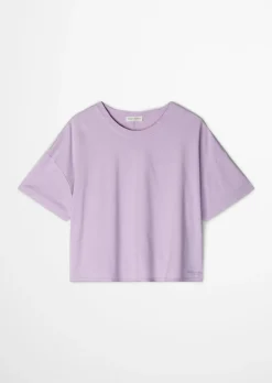 T-Shirt loose aus weichem Single Jersey