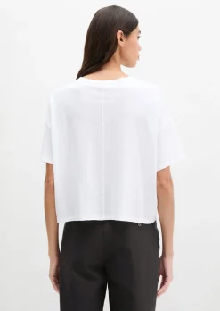 T-Shirt loose aus weichem Single Jersey