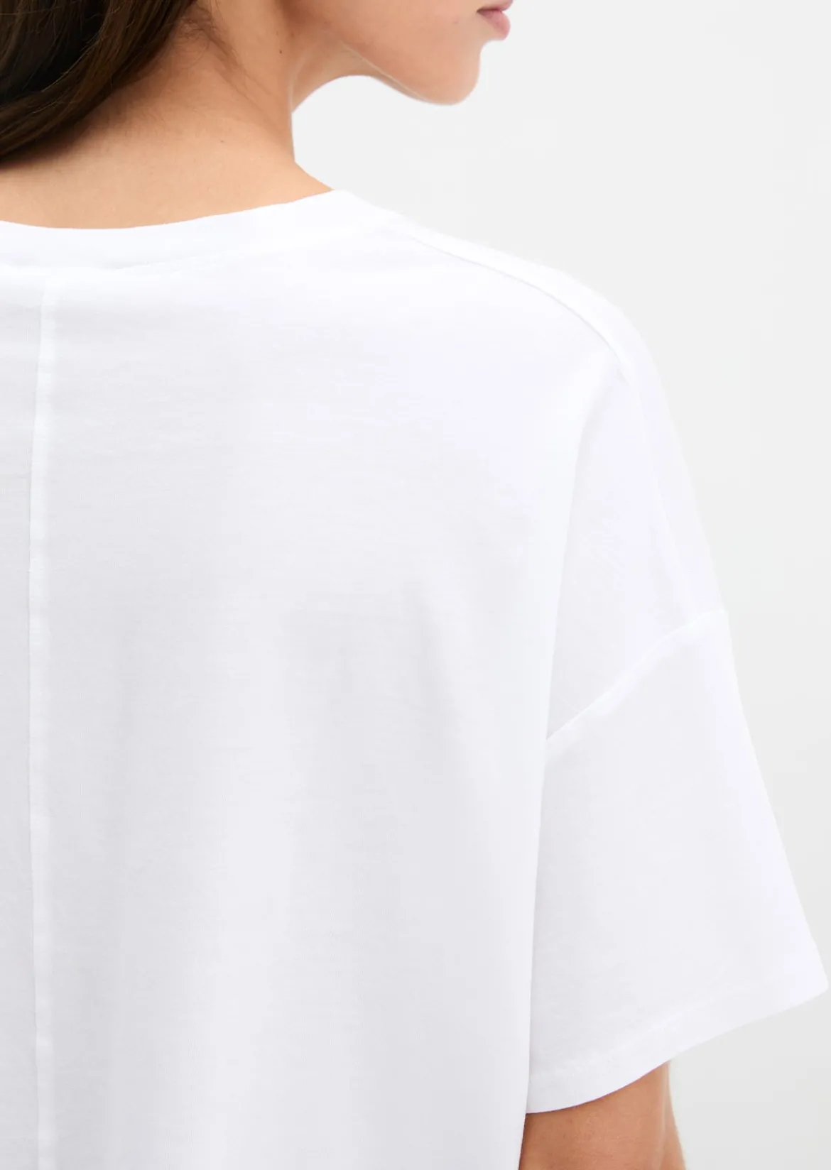 T-Shirt loose aus weichem Single Jersey