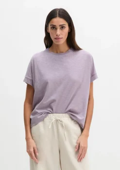 T-Shirt loose mit angeschnittenen Ärmeln