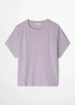 T-Shirt loose mit angeschnittenen Ärmeln