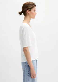 T-Shirt loose mit angeschnittenen Ärmeln