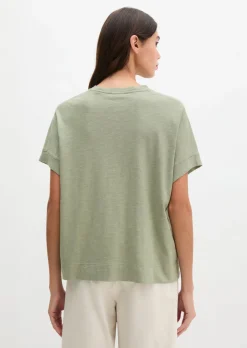 T-Shirt loose mit angeschnittenen Ärmeln