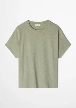T-Shirt loose mit angeschnittenen Ärmeln