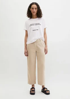 T-Shirt loose mit angeschnittenen Ärmeln