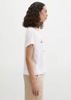 T-Shirt loose mit angeschnittenen Ärmeln