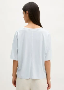 T-Shirt loose mit angeschnittenen Ärmeln