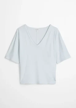 T-Shirt loose mit angeschnittenen Ärmeln