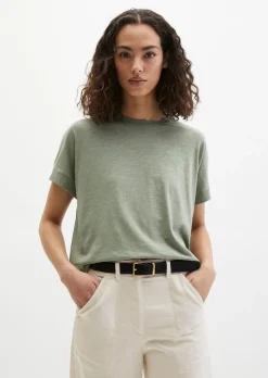 T-Shirt loose mit angeschnittenen Ärmeln