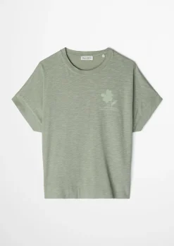 T-Shirt loose mit angeschnittenen Ärmeln