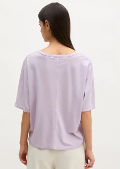 T-Shirt loose mit angeschnittenen Ärmeln