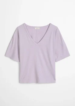 T-Shirt loose mit angeschnittenen Ärmeln