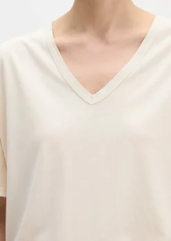 T-Shirt loose mit angeschnittenen Ärmeln