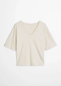 T-Shirt loose mit angeschnittenen Ärmeln