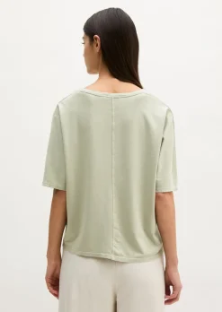 T-Shirt loose mit angeschnittenen Ärmeln