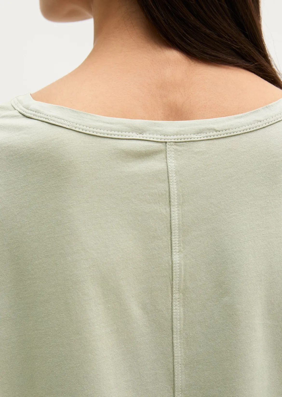 T-Shirt loose mit angeschnittenen Ärmeln