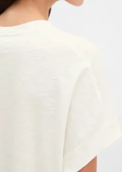 T-Shirt loose mit angeschnittenen Ärmeln