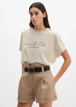 T-Shirt loose mit angeschnittenen Ärmeln