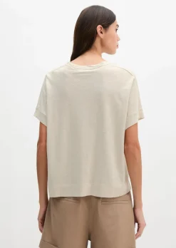 T-Shirt loose mit angeschnittenen Ärmeln