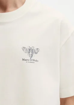 T-Shirt loose mit beidseitigen Insektenprints