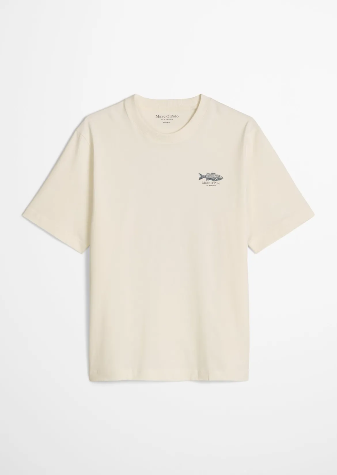 T-Shirt loose mit maritimem Rückenprint
