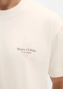 T-Shirt loose mit maritimer Rückenprint