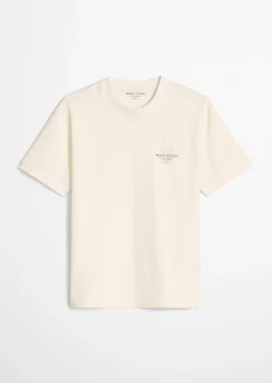 T-Shirt loose mit maritimer Rückenprint