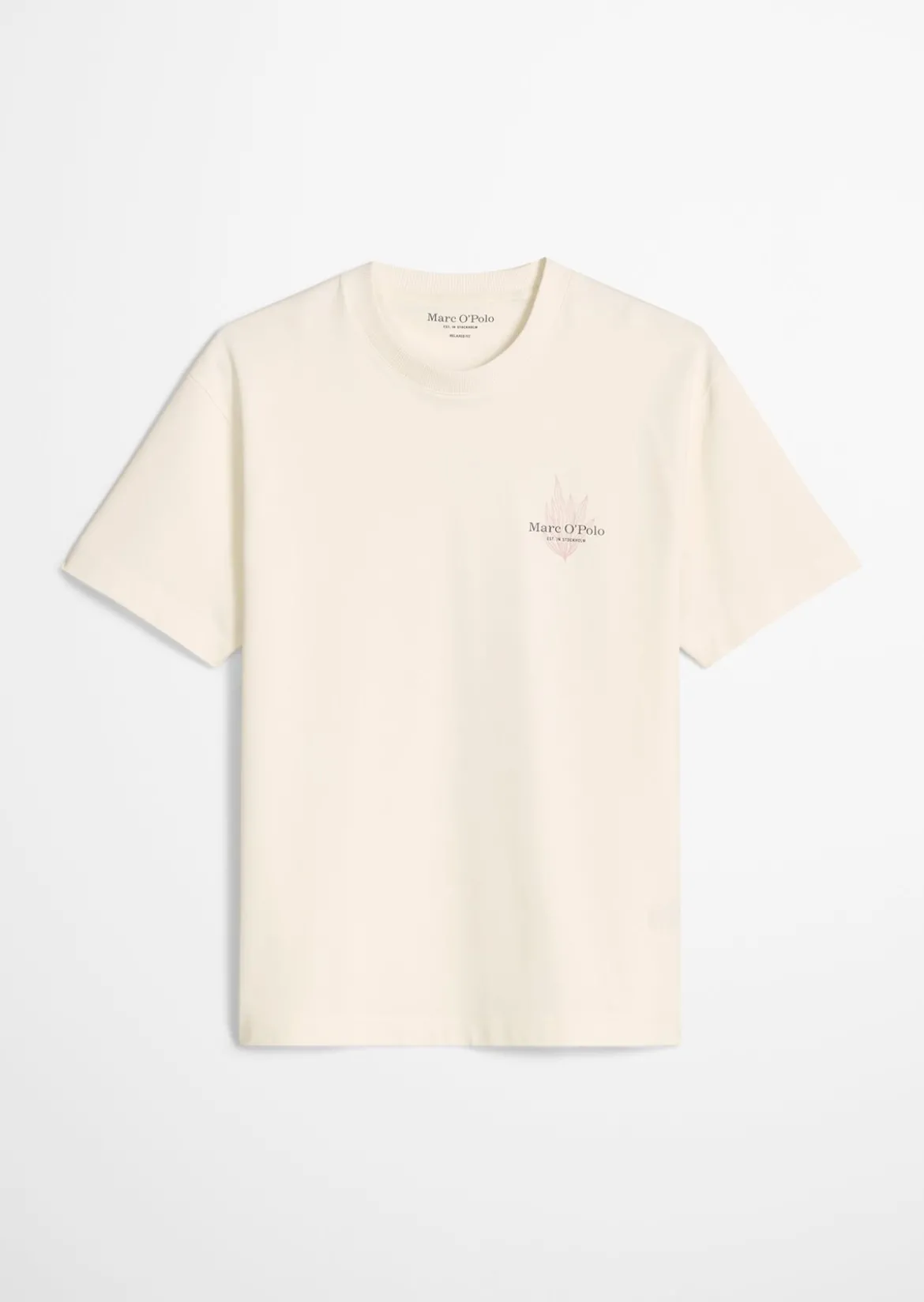 T-Shirt loose mit maritimer Rückenprint
