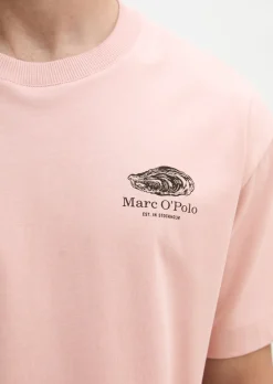 T-Shirt loose mit maritinem Rückenprint