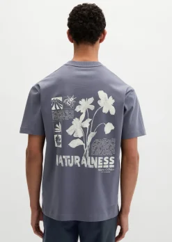 T-Shirt loose mit Rückenprint